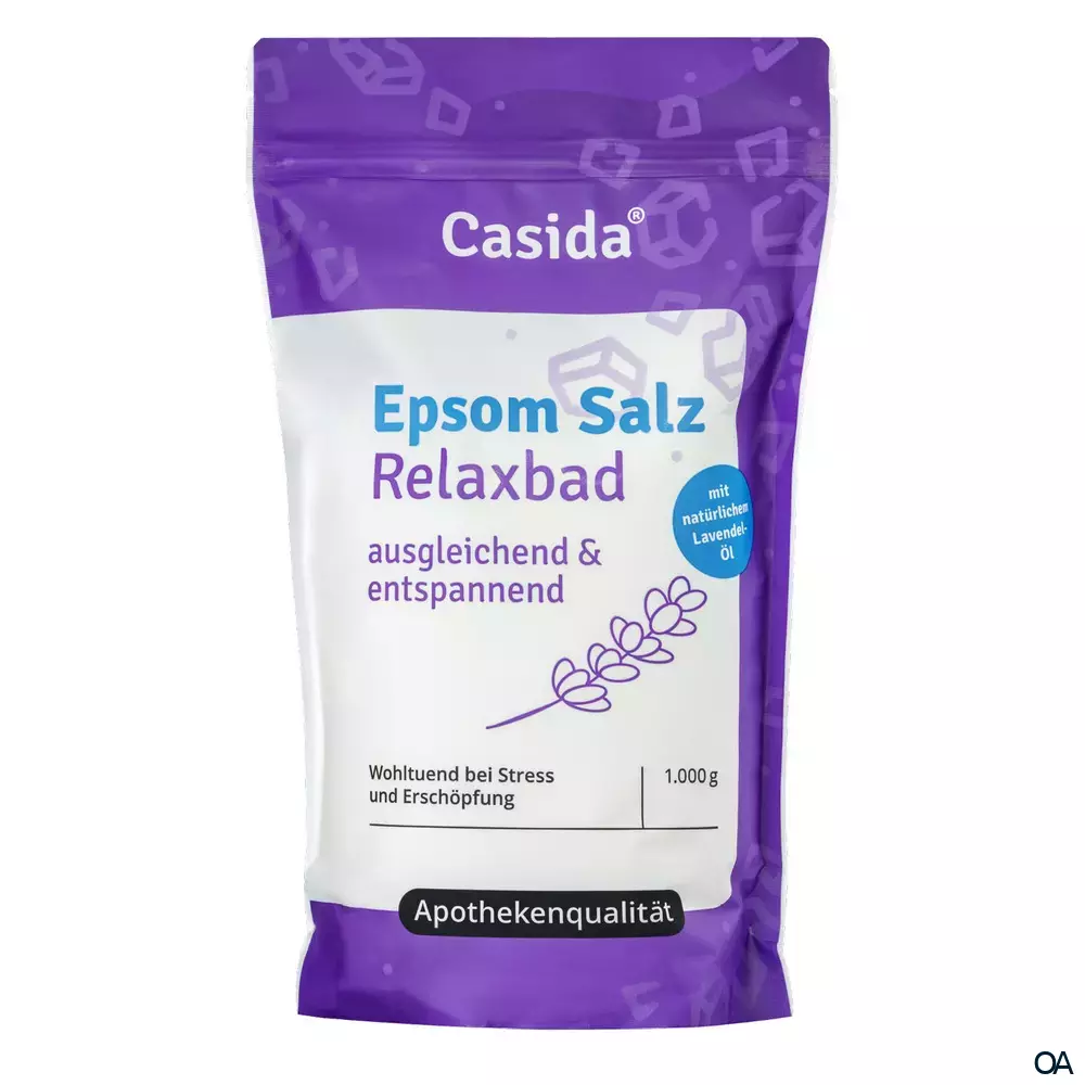 Casida Epsom Salz Relaxbad mit Lavendel