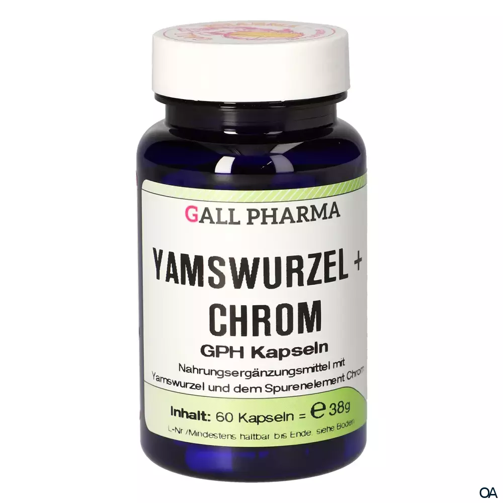 Gall Pharma Yamswurzel + Chrom Kapseln Gall Pharma Yamswurzel + Chrom Kapseln