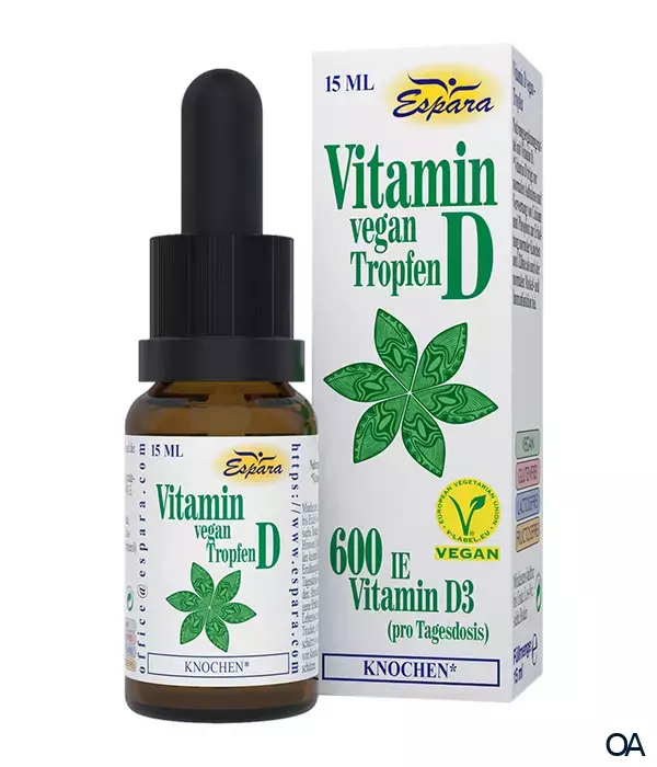 Espara Vitamin D vegan Tropfen Espara Vitamin D vegan Tropfen