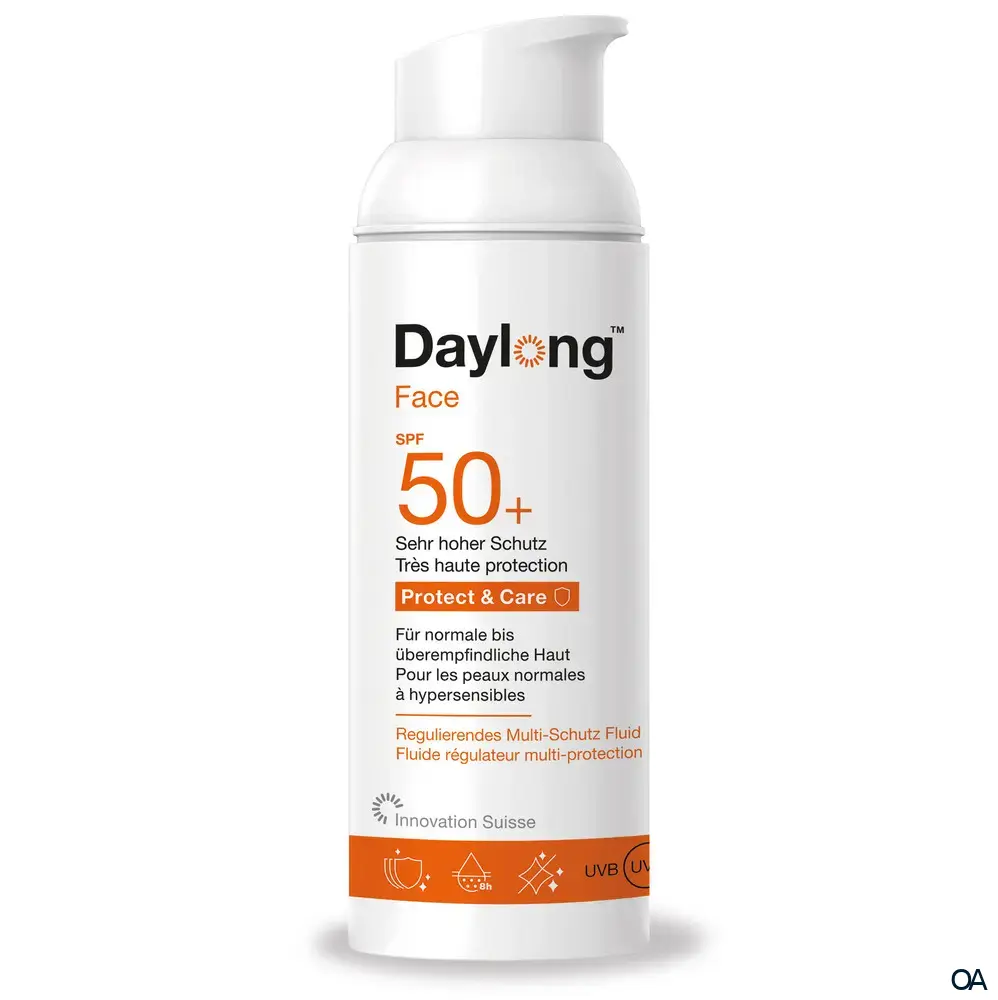 Daylong™ Protect & Care Face regulierendes Multi-Schutz Fluid SPF 50+ Daylong™ Protect & Care Face regulierendes Multi-Schutz Fluid SPF 50+