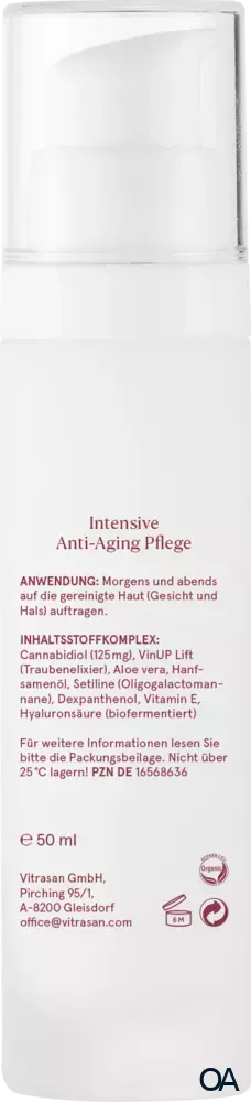 CBD VITAL Anti-Faltencreme