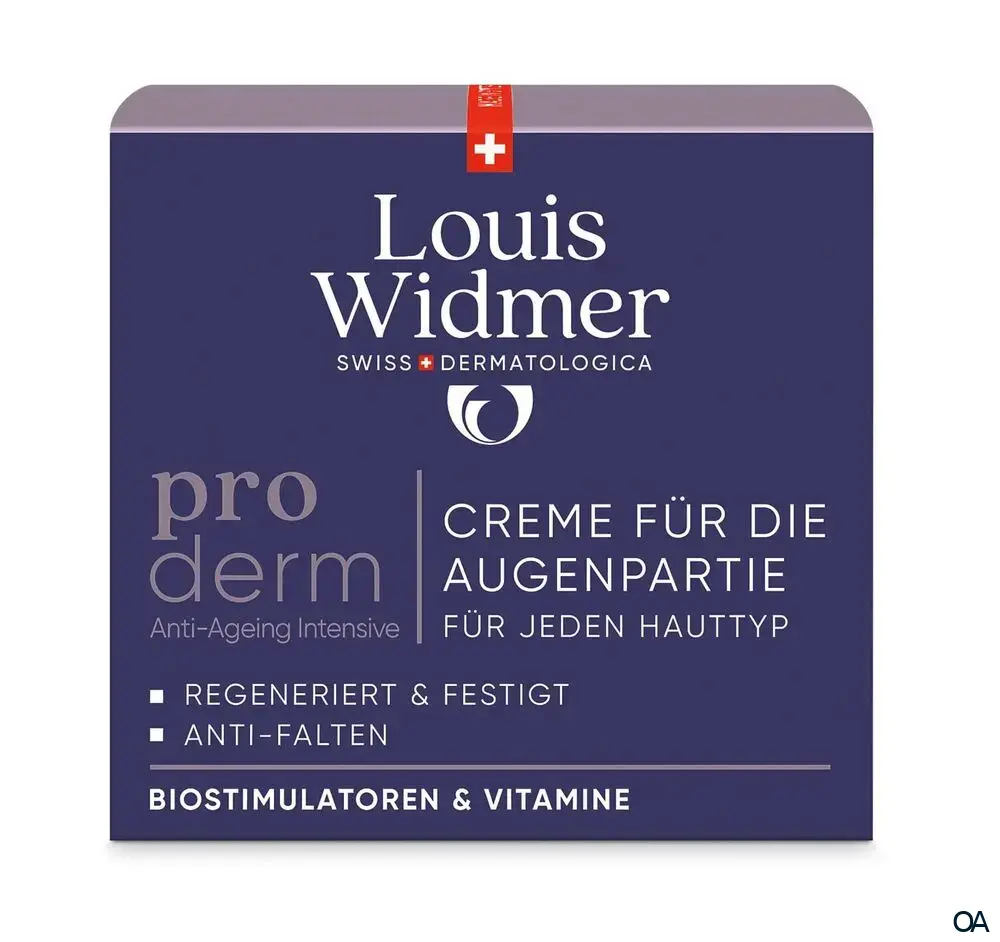 Louis Widmer proderm Creme für die Augenpartie - leicht parfümiert Louis Widmer proderm Creme für die Augenpartie - leicht parfümiert