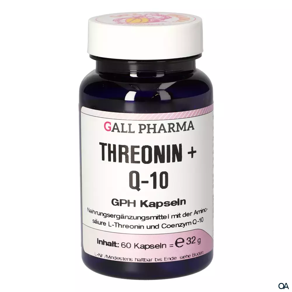 Gall Pharma Threonin + Q-10 Kapseln Gall Pharma Threonin + Q-10 Kapseln
