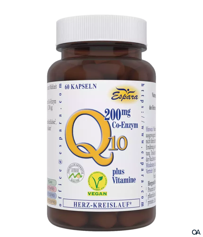 Espara Q10 200 mg Kapseln Espara Q10 200 mg Kapseln