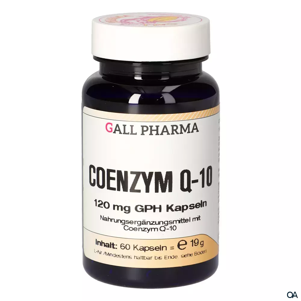 Gall Pharma Coenzym Q10 120 mg Kapseln Gall Pharma Coenzym Q10 120 mg Kapseln