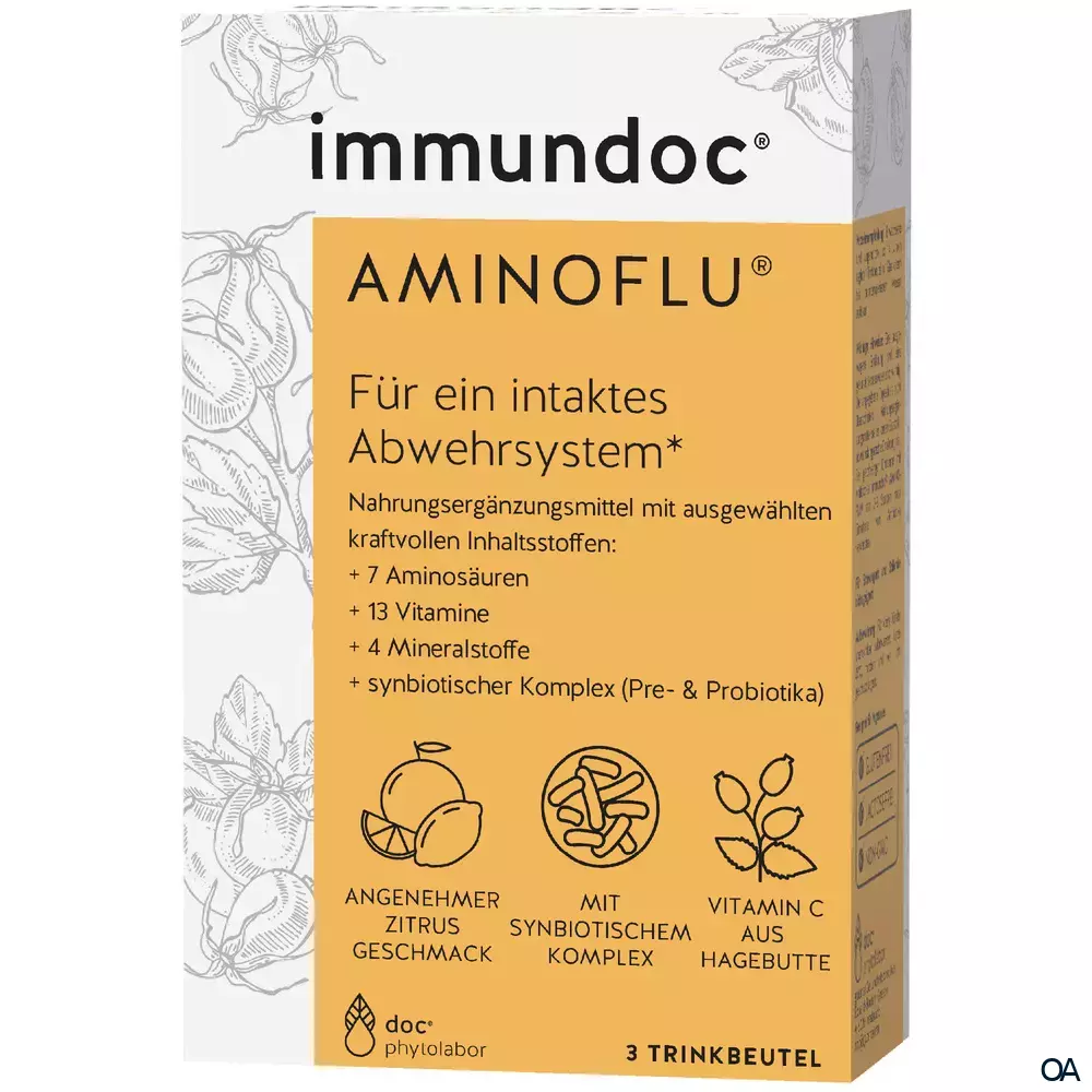 immundoc® AMINOFLU® Trinkbeutel immundoc® AMINOFLU® Trinkbeutel