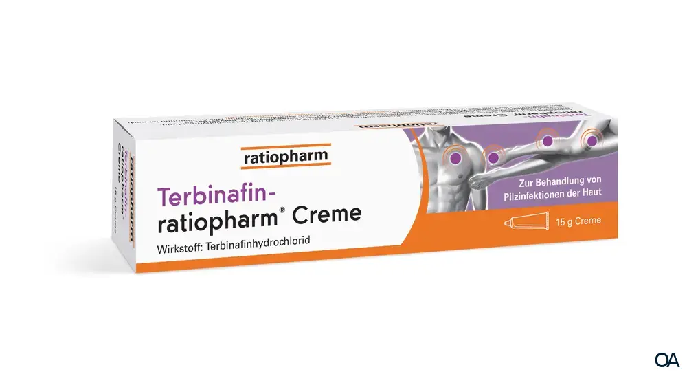 Terbinafin ratiopharm® Creme Terbinafin ratiopharm® Creme