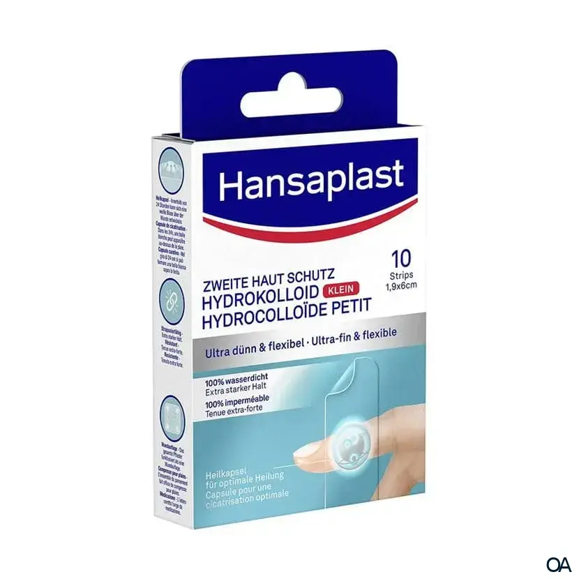 Hansaplast Zweite Haut Schutz Klein Strips 1,9 x 6 cm