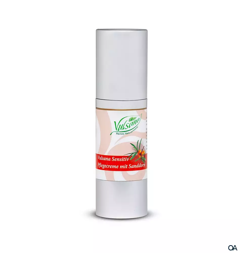 Vulsana Sensitiv Pflegecreme mit Sanddorn Vulsana Sensitiv Pflegecreme mit Sanddorn