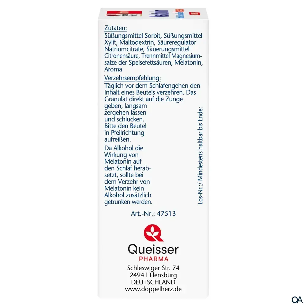 Doppelherz aktiv Melatonin DIRECT Sticks Doppelherz aktiv Melatonin DIRECT Sticks