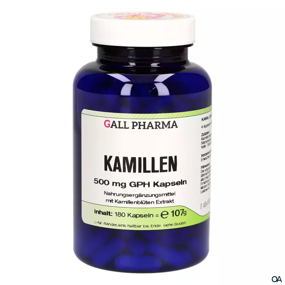 Gall Pharma Kamille 500 mg Kapseln