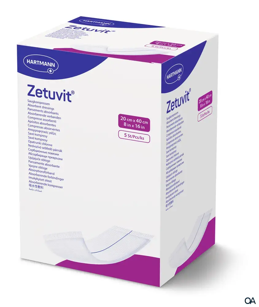 Zetuvit® sterile Saugkompressen 20 x 40 cm