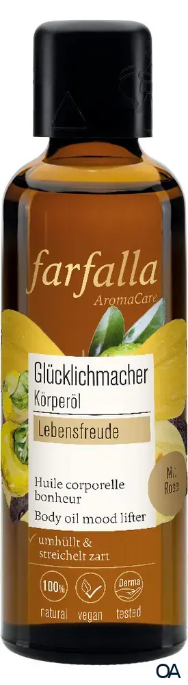 Farfalla Lebensfreude, Glücklichmacher Körperöl Farfalla Lebensfreude, Glücklichmacher Körperöl