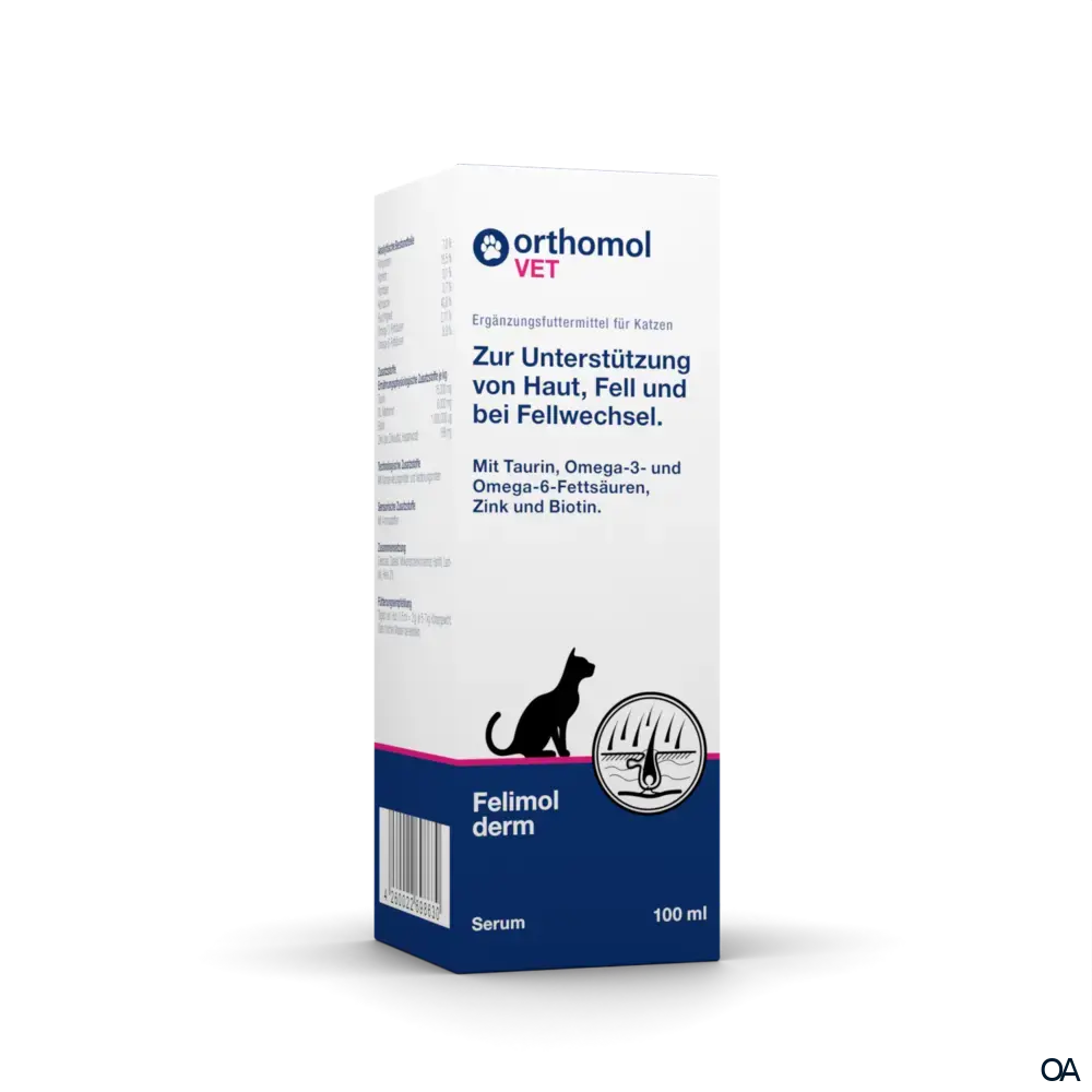 Orthomol VET Felimol derm Eumulsion für Katzen