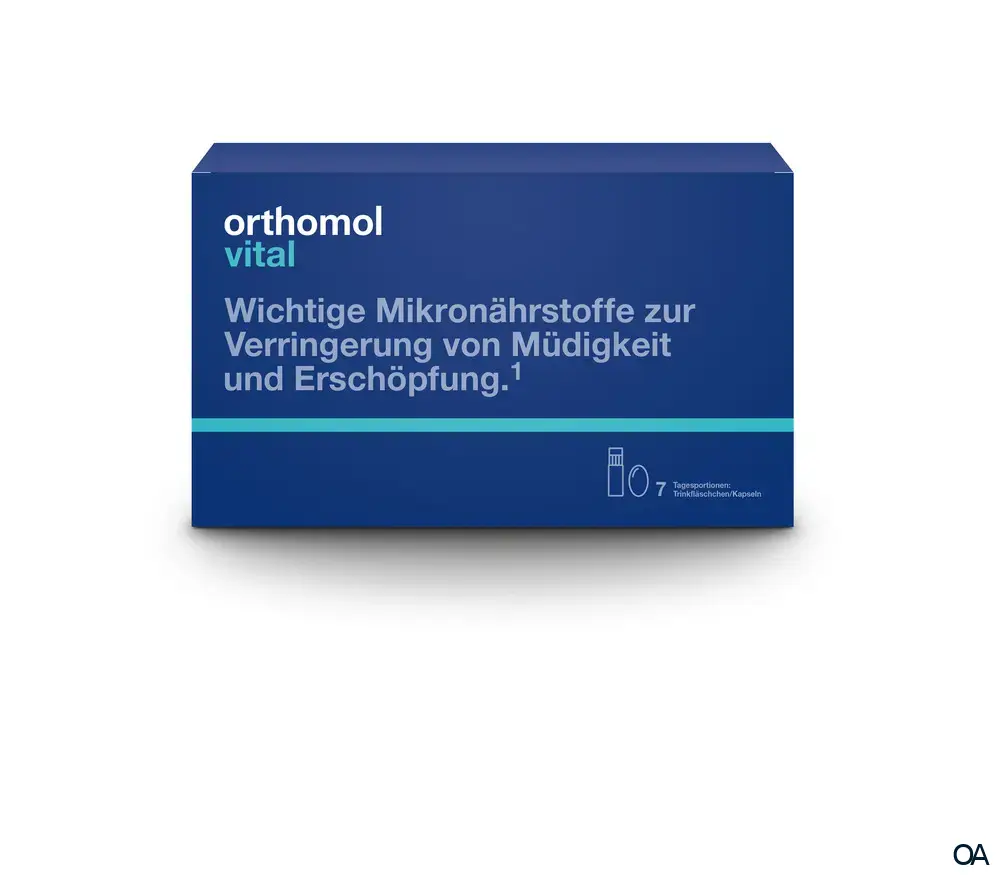 Orthomol Vital Trinkfläschchen + Kapseln