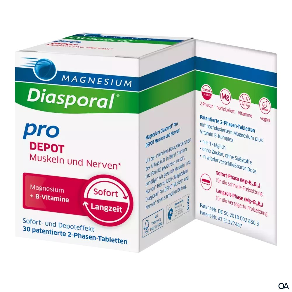 Magnesium Diasporal® Pro DEPOT Muskeln und Nerven* Tabletten