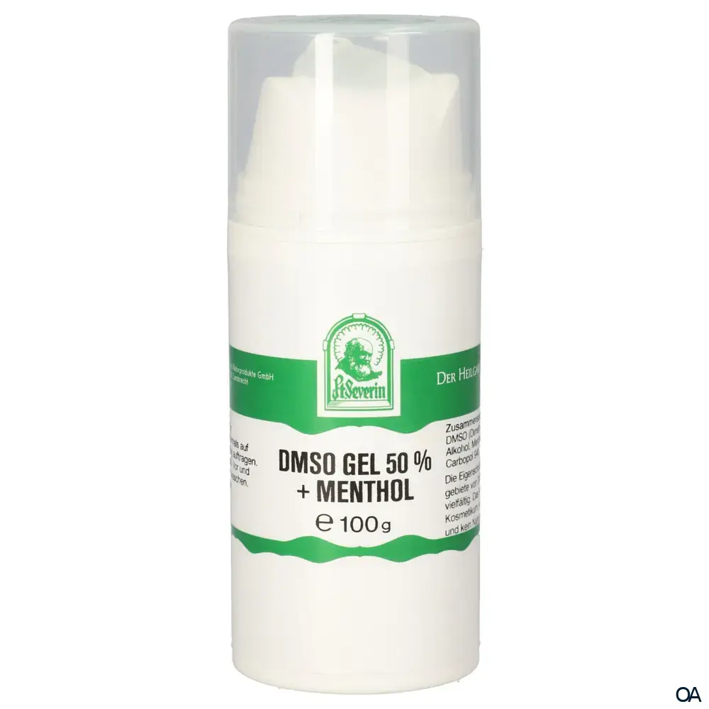 Pater Severin DMSO-Gel 50% + Menthol Pater Severin DMSO-Gel 50% + Menthol