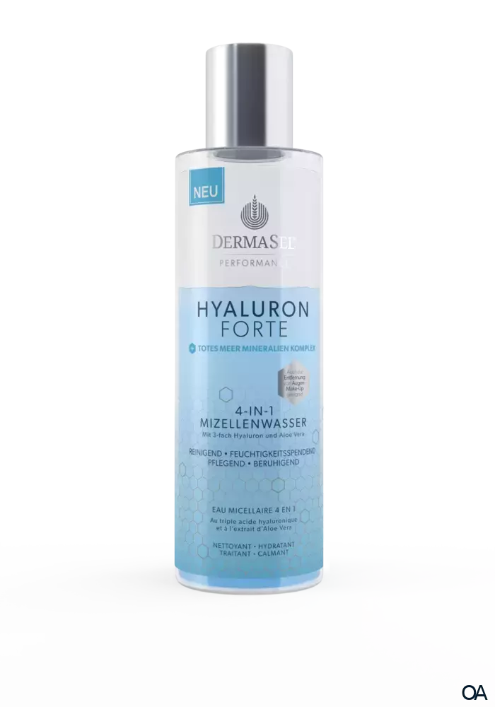 Dermasel Hyaluron Forte 2-Phasen 4 in 1 Mizellenwasser Dermasel Hyaluron Forte 2-Phasen 4 in 1 Mizellenwasser