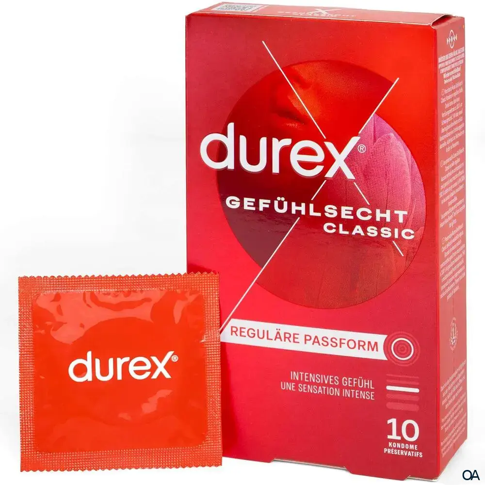 Durex Gefhlsecht Classic Kondome Dnn, zuverlssig & fr mehr Gefhl Durex Gefhlsecht Classic Kondome Dnn, zuverlssig & fr mehr Gefhl