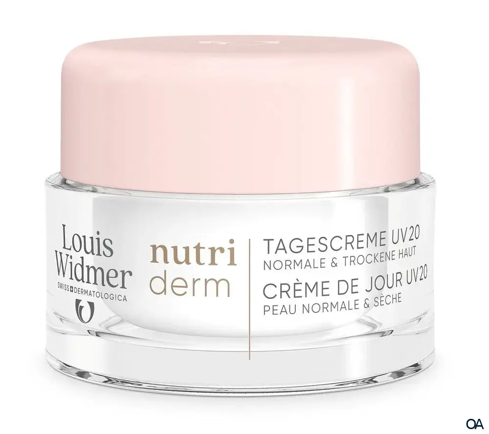 Louis Widmer nutriderm Tagescreme UV 20 - ohne Parfum