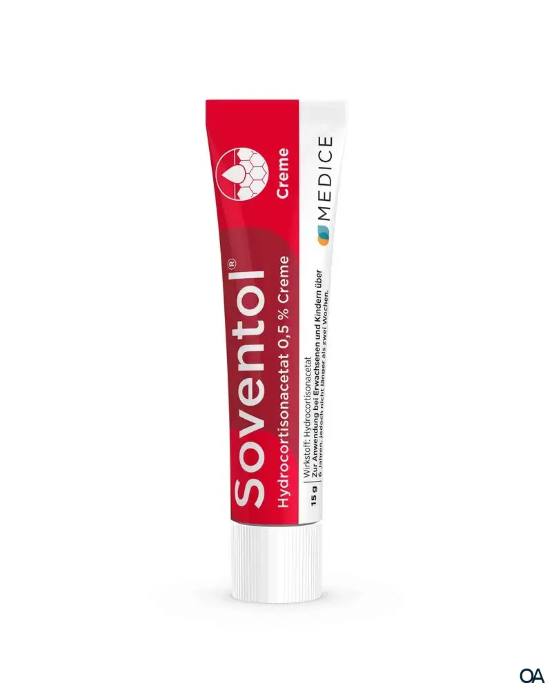 Soventol Hydrocortisonacetat 0,5 % Creme Soventol Hydrocortisonacetat 0,5 % Creme