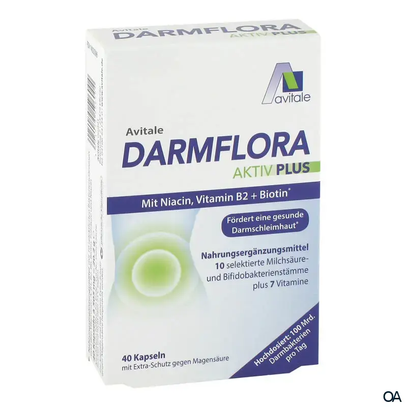 Avitale Darmflora Aktiv Plus Kapseln