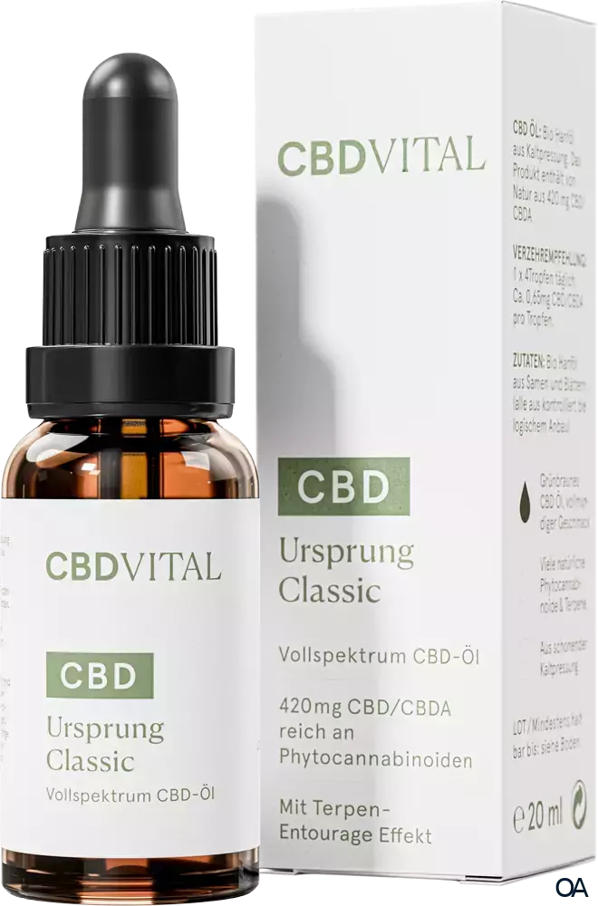 CBD VITAL Ursprung Classic Tropfen