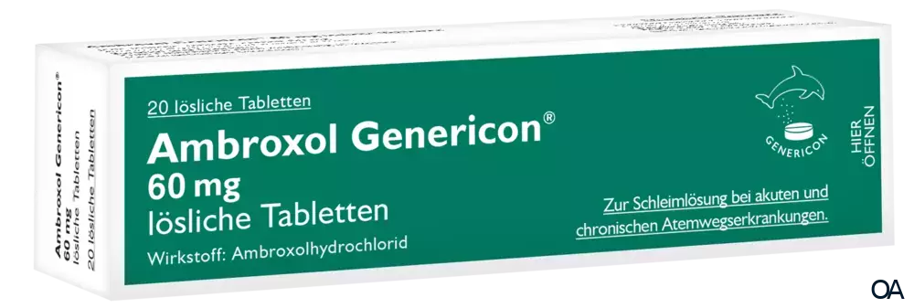 Ambroxol Genericon® 60 mg lösliche Tabletten