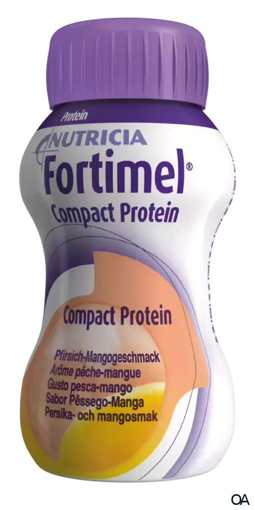 Nutricia Fortimel Compact Protein Pfirsich-Mango 125 ml