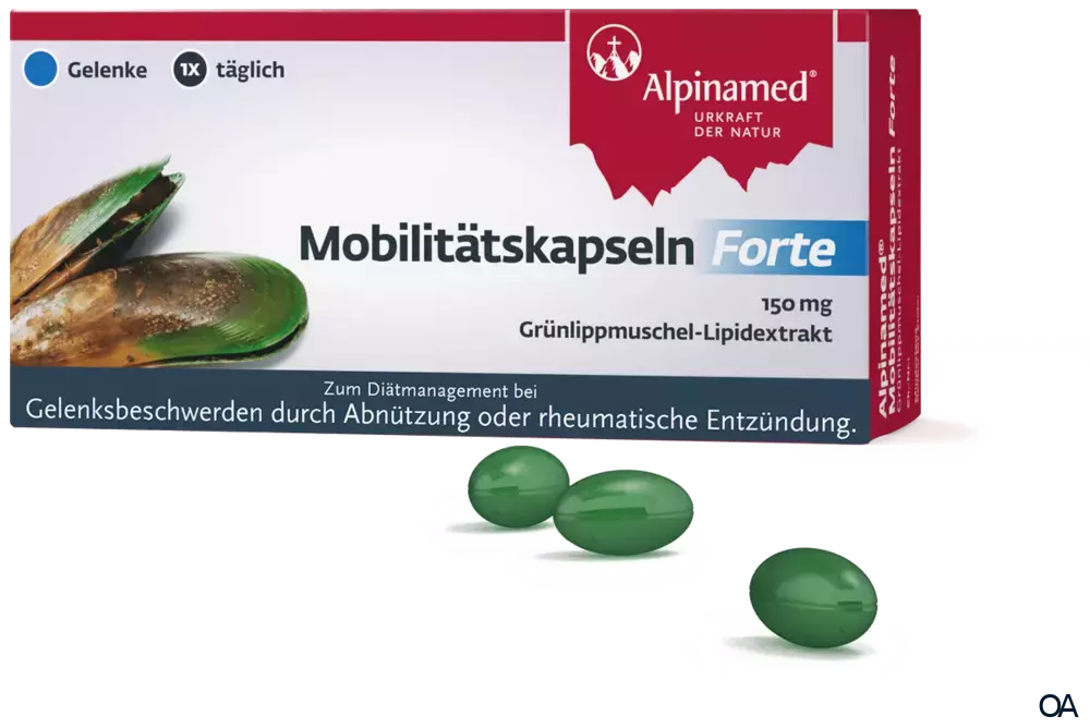 Alpinamed® Mobilitätskapseln Forte Alpinamed® Mobilitätskapseln Forte