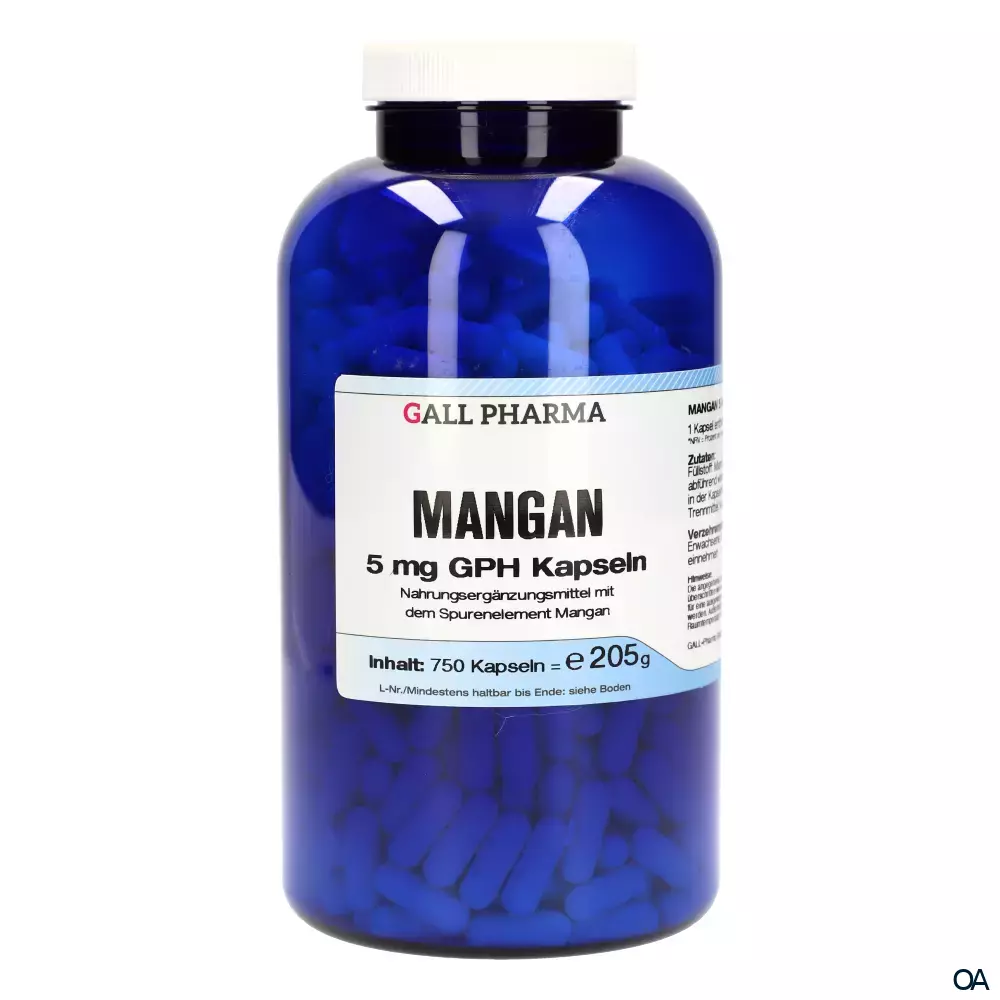 Gall Pharma Mangan 5 mg Kapseln