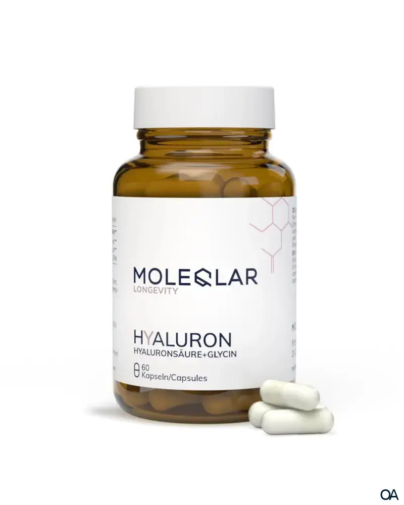 MoleQlar Longevity Hyaluron + Glycin Kapseln MoleQlar Longevity Hyaluron + Glycin Kapseln