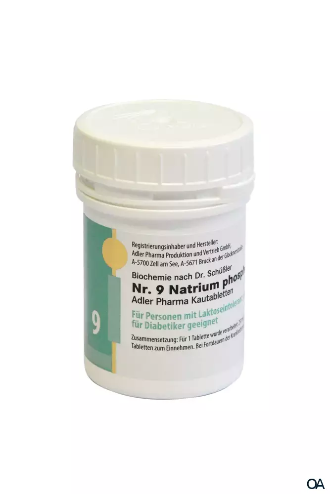 Schüßler Nr. 9 Natrium phosphoricum D6 LI Schüßler Nr. 9 Natrium phosphoricum D6 LI