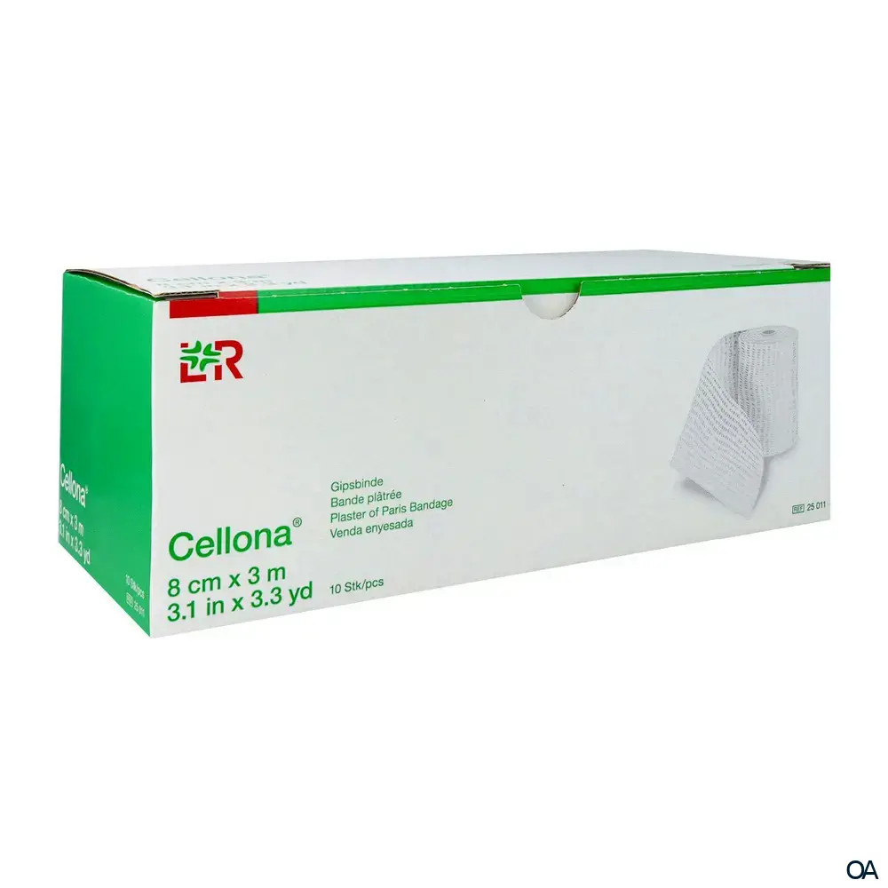 Cellona® Gipsbinde 8 cm x 3 m Cellona® Gipsbinde 8 cm x 3 m
