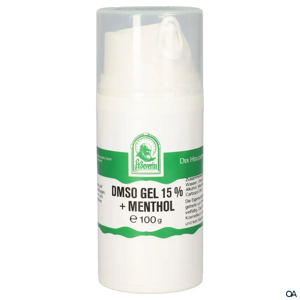 Pater Severin DMSO-Gel 15% + Menthol Pater Severin DMSO-Gel 15% + Menthol