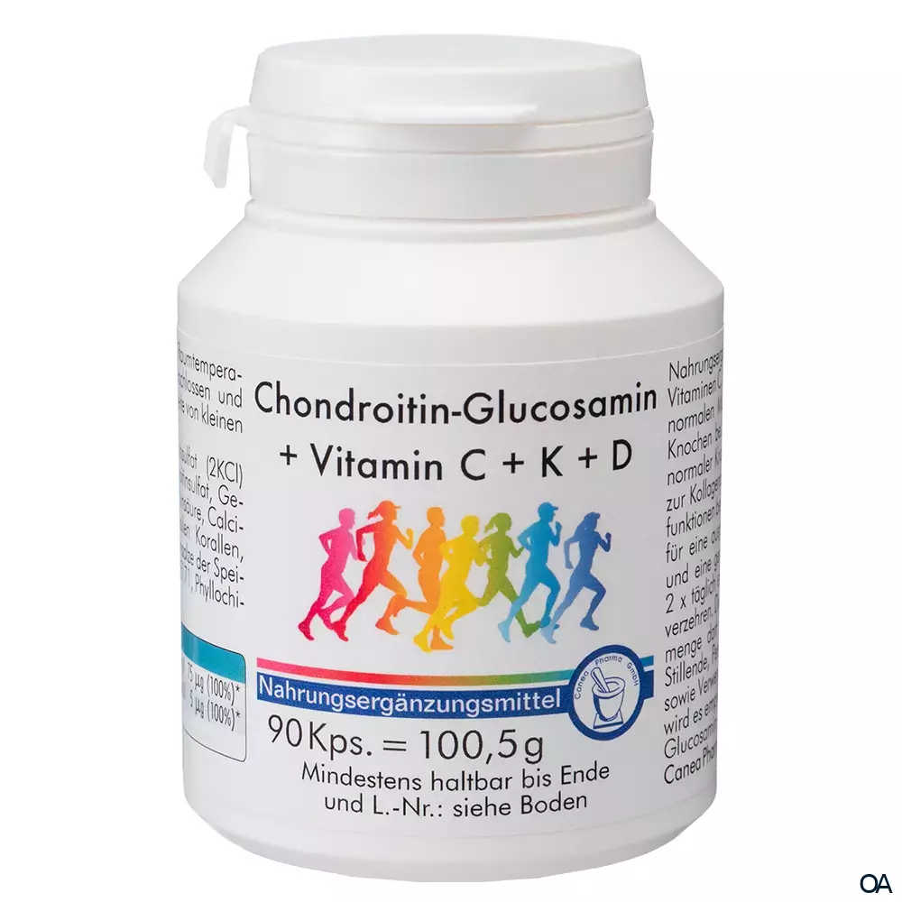 Canea Chondroitin Glucosamin + Vitamin K Kapseln Canea Chondroitin Glucosamin + Vitamin K Kapseln