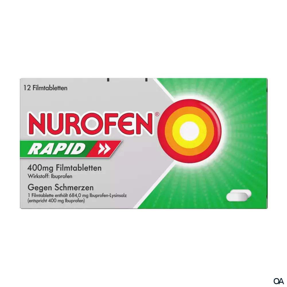 Nurofen® Rapid 400 mg Filmtabletten Nurofen® Rapid 400 mg Filmtabletten