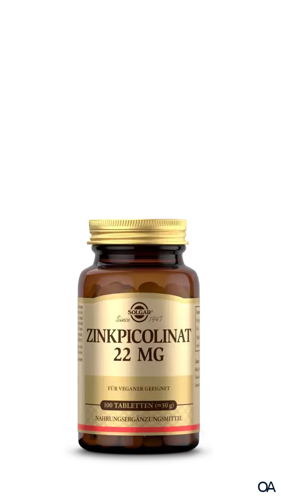 Solgar® Zinkpicolinat 22 mg Tabletten