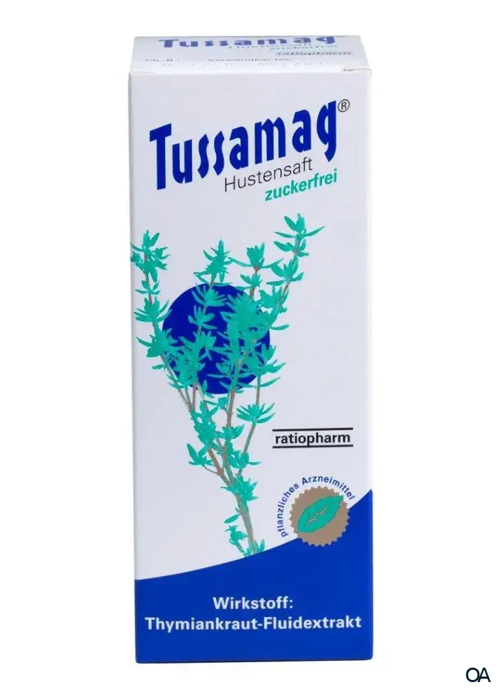 Tussamag® Hustensaft zuckerfrei Tussamag® Hustensaft zuckerfrei