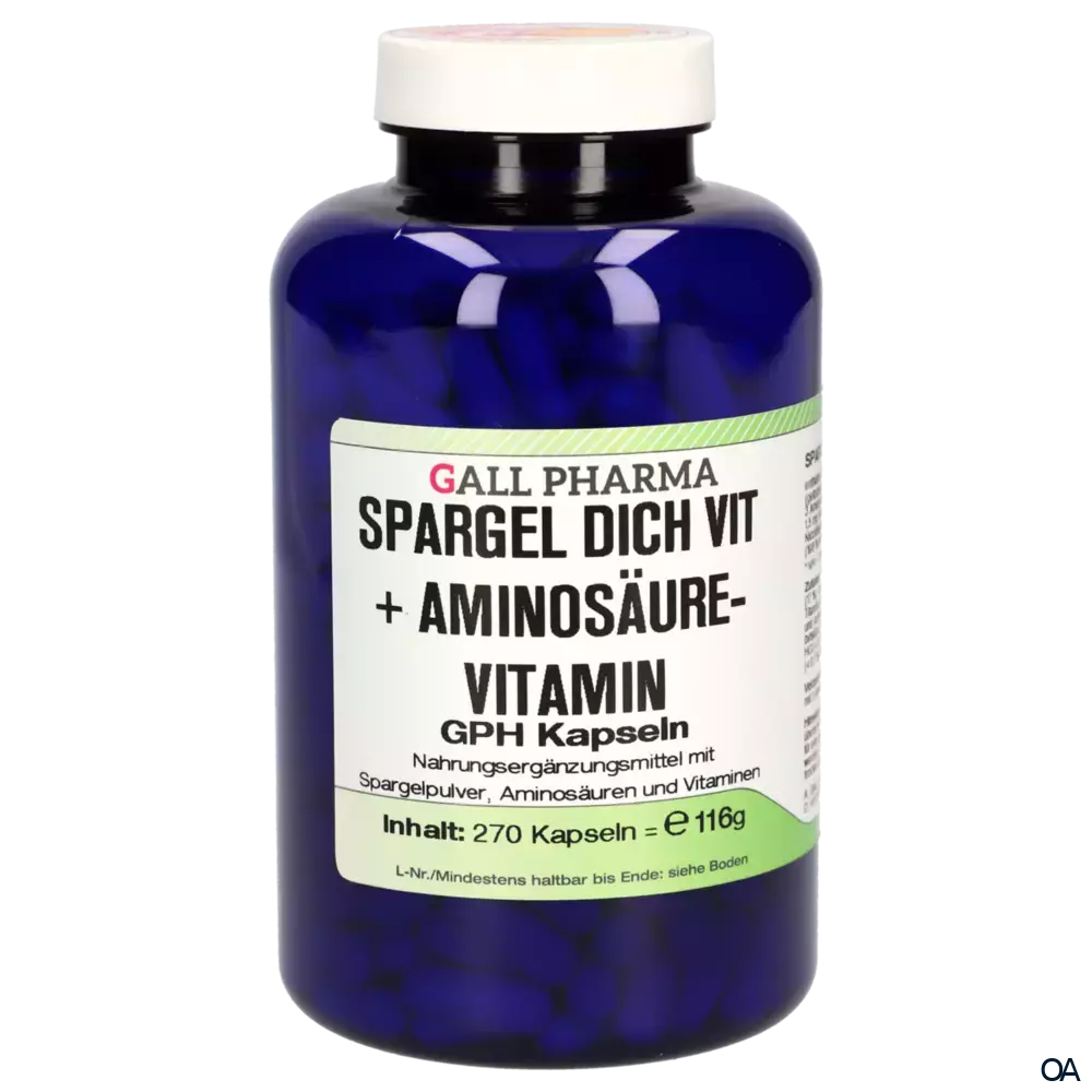Gall Pharma Spargel Dich Vit + Aminosäure-Vitamin Kapseln Gall Pharma Spargel Dich Vit + Aminosäure-Vitamin Kapseln