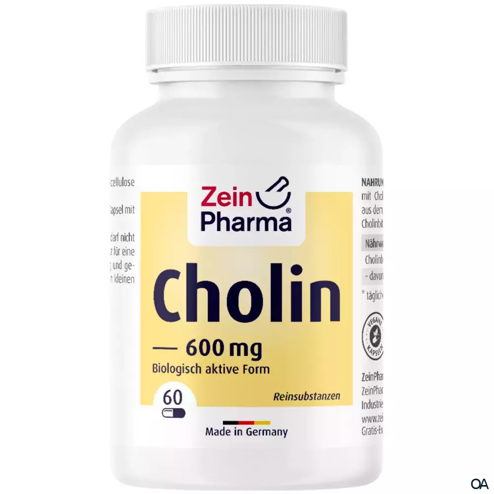 ZeinPharma Cholin Kapseln 600 mg ZeinPharma Cholin Kapseln 600 mg