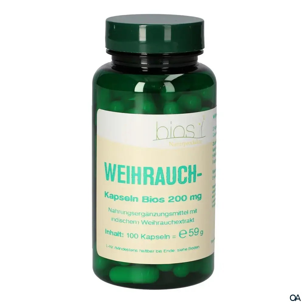 Bios Weihrauch 200 mg Kapseln Bios Weihrauch 200 mg Kapseln