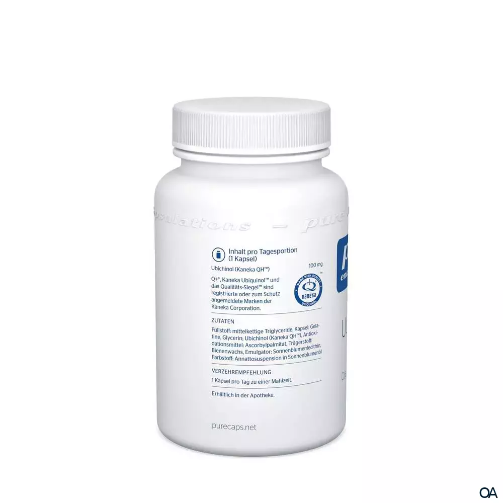 pure encapsulations® Ubiquinol-QH 100 mg