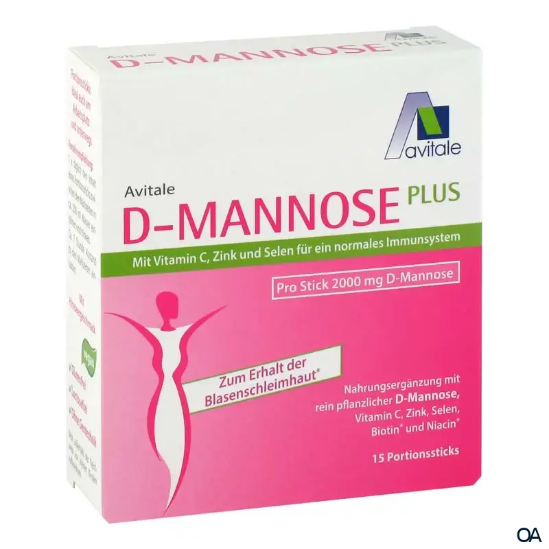 Avitale D-Mannose Plus Portionssticks