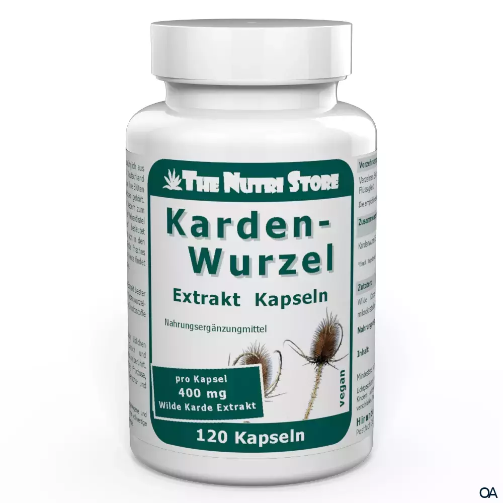 The Nutri Store Kardenwurzel Extrakt Kapseln The Nutri Store Kardenwurzel Extrakt Kapseln