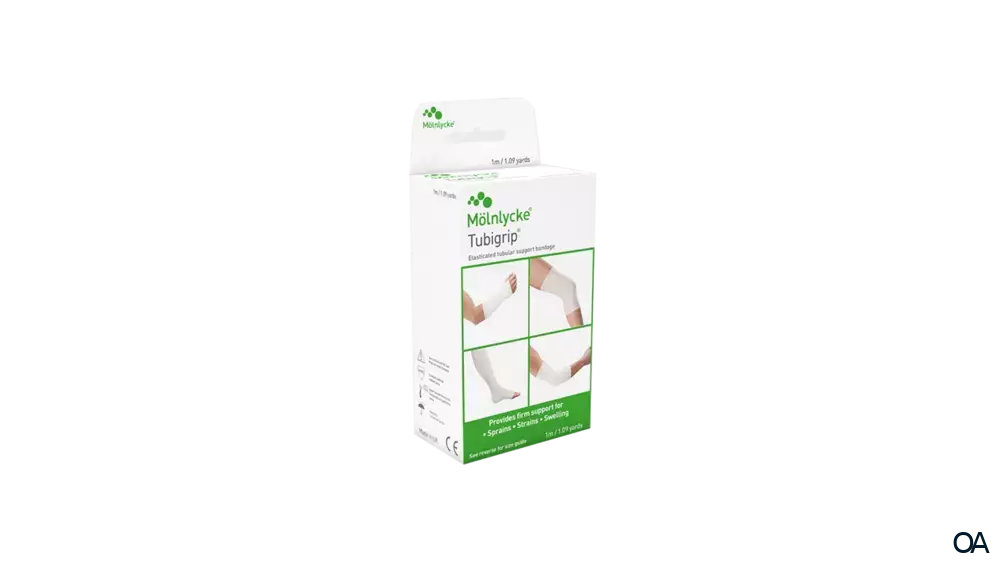 Tubigrip Schlauchverband elastisch, Größe F, 10 cm x 1 m, Hautfarben Tubigrip Schlauchverband elastisch, Größe F, 10 cm x 1 m, Hautfarben