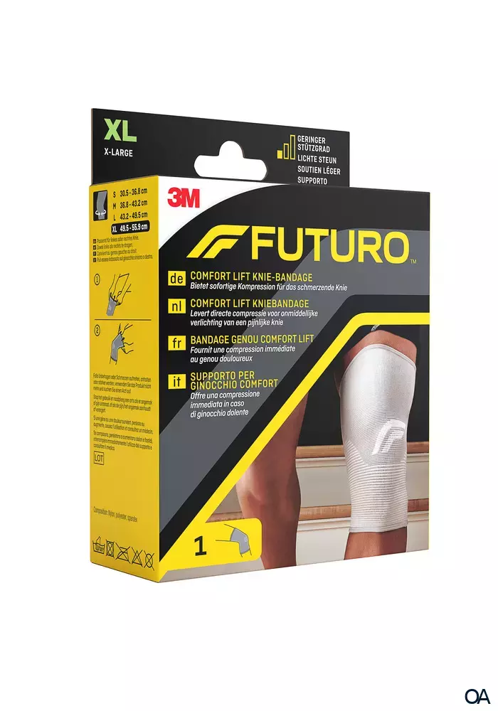 3M FUTURO™ Comfort Lift Knie-Bandage 76589, Größe XL