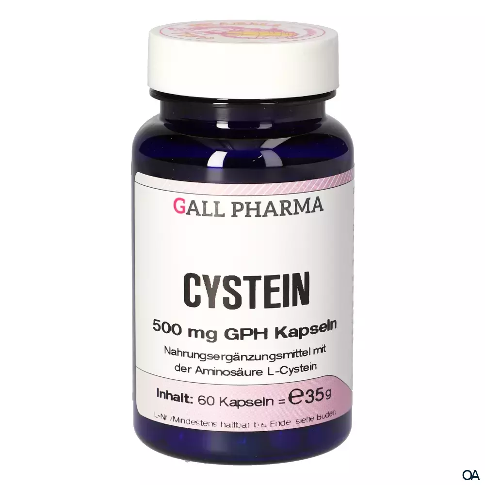Gall Pharma Cystein 500 mg Kapseln