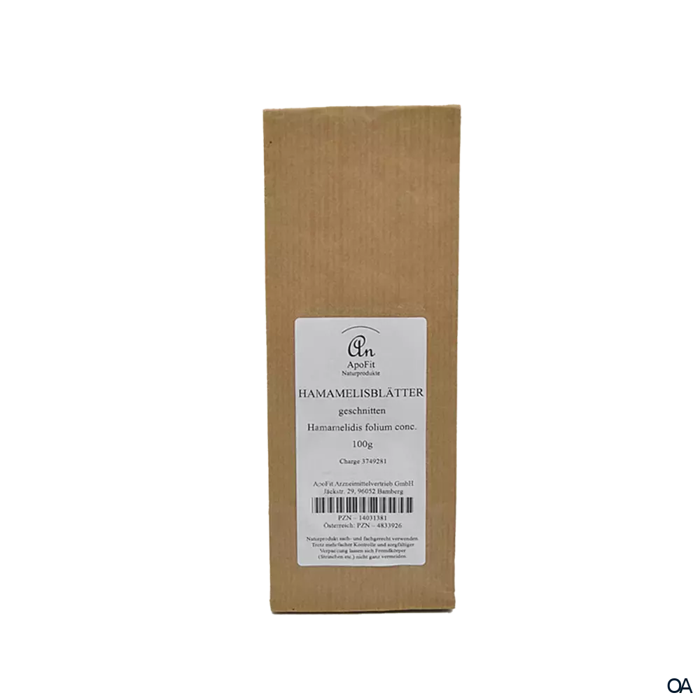 ApoFit Hamamelisblätter geschnitten ApoFit Hamamelisblätter geschnitten