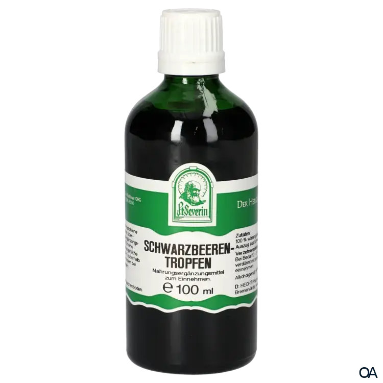 Pater Severin Schwarzbeer Tropfen